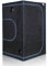 yourGEAR Growzelt Plantsville in 8 Größen - Grow Indoor Box, Zuchtzelt, Gewächshaus, Schrank zur Pflanzenzucht - 120 x 120 x 200 cm