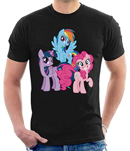 My Little Pony Friendship is Magic Trio Men's T-Shirt