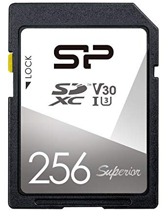 Silicon Power 256 GB SDXC UHS-I U3 V30 Superior Speicherkarte