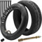 MOOVMOOV E-Scooter Reifen + 8 1/2x2-156 Schlauch Kit - Kompatibel mit Elektrorollern, wie Dualtron Mini/Speedway Leger/Roller Minimotors - Verstärkter V3 Reifen + Schlauch mit gekröpftem Ventil 110/90