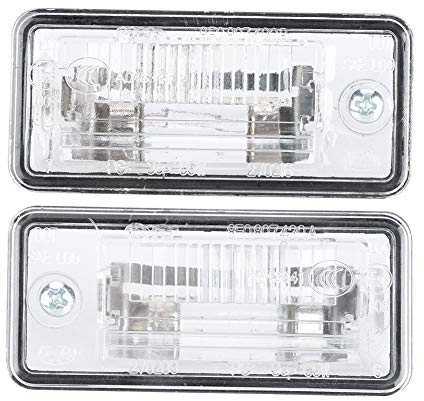 Car Number Plate Light, LED Error Hatchback License Plate Lamp Taillight Waterproof Rear Lamps, for 8P A4 B6 B7 A5 A6 C6 D3 Q7 RS4