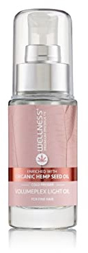 WELLNESS PREMIUM PRODUCTS VolumePLEX leichtes feuchtigkeitsspendende Haaröl für dünnes und fettiges Haar 30ml