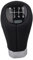 Schaltsack Schaltmanschette Für E81 E82 E87 E88 E90 E91 E92 E93 1 3 Serie 5 6 Geschwindigkeit MT Auto Schaltknauf Schalthebel Shifter Hebel Stick Stift Kopf Schalthebelknopf (Farbe : 6 Speed Black Kn