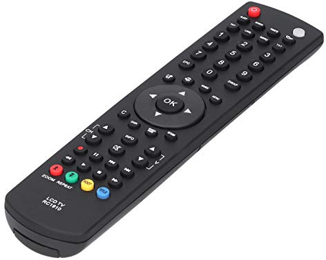 Fernbedienung-Smart-TV, Universal für Fernseher Fernbedienung, ABS Comfort Ersatz Fernbedienung for LCD TV Replacement RC1910, 10m Range Plug and Play