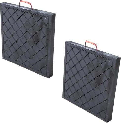 Almohadillas estabilizadoras universales para una mayor protección y estabilidad del suelo, ideales para caravanas, grúas y remolques