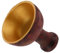 Healifty 1Pc Vintage Religious Holy Grail Cup Retro Chalice Prop for Worship Ceremonies Design for Home Adornment for Family Sacrifices Decorations