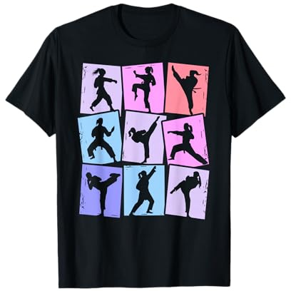 Taekwondo Karate Martial Arts Kids Women Girls T-Shirt