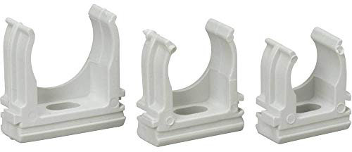 Heidemann 13028 Schlauchschelle EN25, Grau, 10 Stück