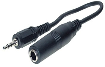 S/CONN maximum connectivity Klinkenst. 3,5mm Stereo/Klinkenbuchse 6,3mm, 0,2m