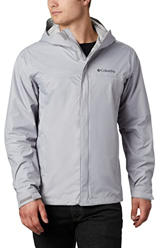 Columbia Herren wasserdichte Ii Regenjacke, Grau, M