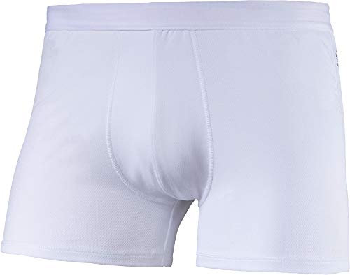 Odlo Herren Unterhose SUW Bottom Boxer ACTIVE F-DRY LIGHT, white, S, 140942