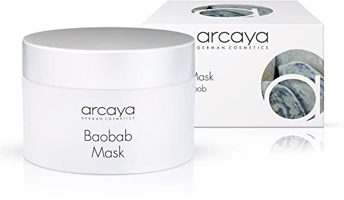 arcaya Baobab Mask | Wohltuende Vitamin-Nährmaske | Für trockene & reife Haut | Mit Baobaböl | 100 ml