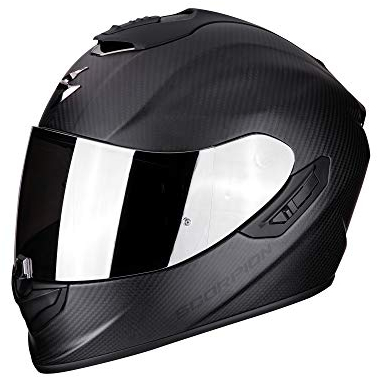 Scorpion Herren NC Motorrad Helm, Schwarz, L