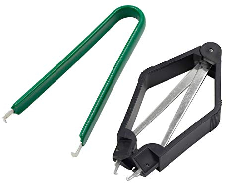 Mecion Quadratischer PLCC IC Extractor Puller & U-Form IC Chip Extractor Puller für Motherboard Leiterplatte Komponenten Abzieher Werkzeug