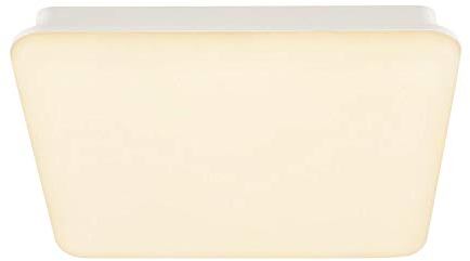 SLV Wand- und Deckenaufbauleuchte SIMA / Decken- und Wand-Beleuchtung innen, LED Spot, Aufbau-Leuchte, Wandaufbauleuchte, Decken-Strahler / IP44 3000K 24.0W 2150lm weiß dimmbar, 24 w - nachhaltige version, 1005087