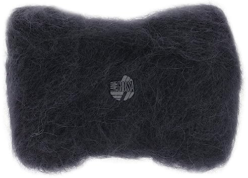 LANA GROSSA Setasuri | Feines Lace-Garn aus Suri-Alpakafasern mit Seide | Handstrickgarn aus 69% Alpaka (Suri) & 31% Seide | 25g Wolle zum Stricken & Häkeln | 212m Garn FB20