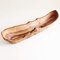 Generisch Panera alargada, longitud a elegir, cuenco para baguette, frutero de madera de olivo, hecho a mano (23 a 25 cm)