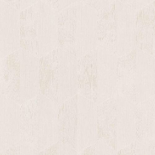 A.S. Création 3D-Tapete Weiß Einfarbig 385926 Uni Vliestapete mit Struktur für Wohnzimmer 10,05x0,53m 385926