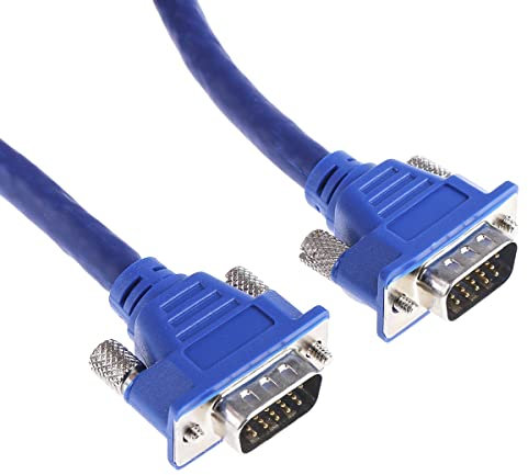 RS PRO VGA-Kabel A VGA/Stecker B VGA/Stecker, 5m Blau