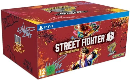 Street Fighter 6 - Collectors Edition - EN/FR/IT/DE/ES/AR (PS4)
