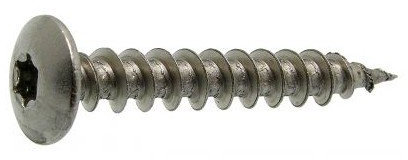 Vis à penture inox A2 6 x 30 - Boîte de 100