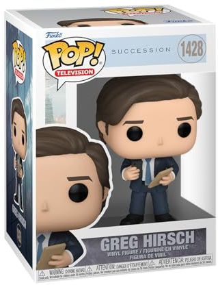 Funko POP! TV: Succession - Greg Hirsh - Vinyl-Sammelfigur - Geschenkidee - Offizielle Handelswaren - Spielzeug Für Kinder und Erwachsene - TV Fans - Modellfigur Für Sammler und Display