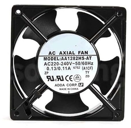 Zyvpee 120mm AA1282HS-AT 220Vac 0.13/0.11A 2 pines gabinete AC ventilador de refrigeración 120x120x38mm