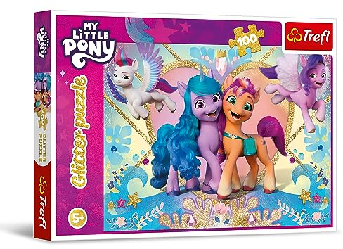 Glitter Puzzle 100 - My Little Pony