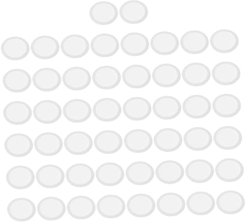 Toyvian 50stücke Transparente Flötenmembranen Kazoo Zubehör Durchsichtige Filme Für Musikinstrumente Ersatz Membranen