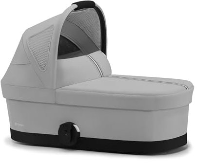 CYBEX Gold COT S Kinderwagenaufsatz, Ab Geburt bis ca. 6 Monate (max. 9 kg), Für CYBEX AVI Spin und Eezy S Twist +2, Fog Grey