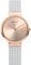 BERING Damen Analog Quarz Uhr mit Edelstahl Armband 14531-266