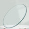 Rund Tischplatte Glasplatte, 35-100cm Tischplatte Sicherheitsglas, Gehärtetes Glass Scheibe, Hohe Belastbarkeit, Kaminglas DIY Tisch, Gartentisch Rund, Runder Esstisch, Glasscheibe(55CM(22INCH))