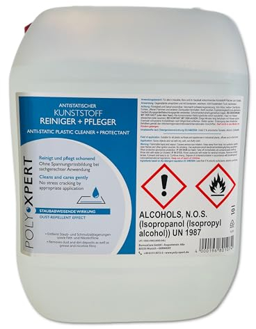 Burnus Care Antistatischer Kunststoff Reiniger & Pfleger AKU 10 Liter Kanister von PolyXpert