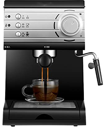 MYVVKIA Cafetera Espresso de 20 Bares, pequeña máquina de café a Vapor Comercial para Uso doméstico, con división de Taza Doble, Adecuada para Capuchino, Moca, café con Leche