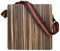 Travel Cajon Box Drum Holz Percussions Box Musikinstrument Tragbare Flache Hand Cajon Drum mit verstellbarem Gürtel