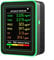 Hasaller Monitores de calidad del aire Medidor de dióxido de carbono portátil 6 en 1 Monitor de calidad del aire interior Monitor de humedad Temperatura con CO PM10 PM2.5 HCHO TVOC y pantalla real de