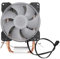 Enfriador de CPU de Perfil bajo, Ventilador de CPU Be Quiet Enfriador de CPU Tubos de Calor Iluminación RGB Computadora Ventiladores de Enfriamiento de CPU 90 Mm 48 Cfm 1800PRM 2