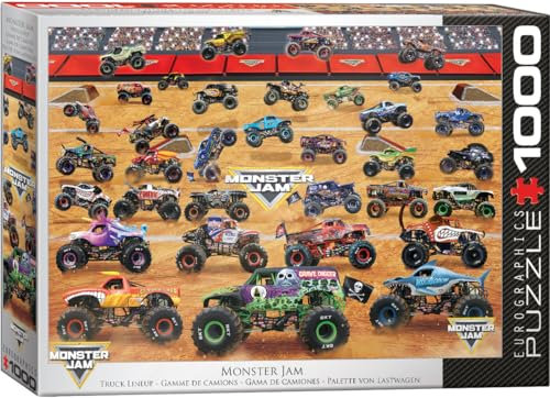 EuroGraphics Monster Jam Truck Lineup