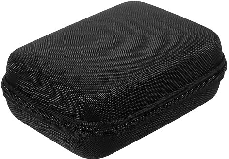 FELTECHELECTR Travel Cable Organizer Electronics Organizer Bag Earbud Case Plane Travel Essentials Material Black