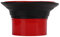 Drum Kit Boost Accessoires Abs Gummi -Bass -Drum Enhancer für Wirkungsvolle Leistungen (Rot)