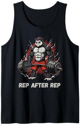 Anime Gorilla Pump Covers Gym Men Women Workout Tank Top