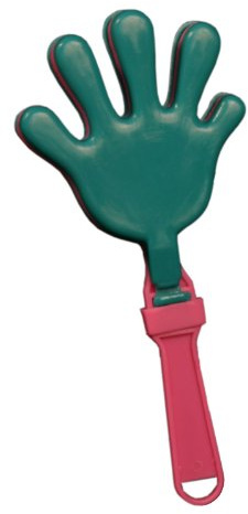 Hand Clappers (asstd colors) Party Accessory (1 count)