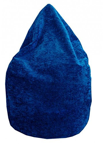 Valerian Sitzsack Plüsch Marineblau, XL CA. 220 Liter