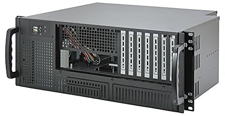 19 Pollici 4U Server Case Industriale da Rack - IPC-E420 - Accesso Frontale / 35,5 cm