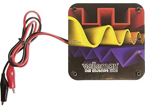 VELLEMAN - EDU09 PC-Oszilloskop, übungs-Set 168895, Mehrfarbig