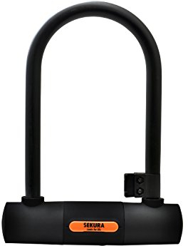 Büchel Sekura Bügelschloss Fahrradschloss, schwarz, inkl. 2 Schlüsseln, 60500305