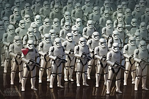 empireposter Star Wars - Episode VII - Das Erwachen der Macht EP7 Stormtrooper Army - Poster Plakat - Größe 91,5x61 cm