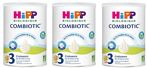 HiPP Biologique Lait Bébé en Poudre Dès 10 mois a 3 ans - 3 x 800g