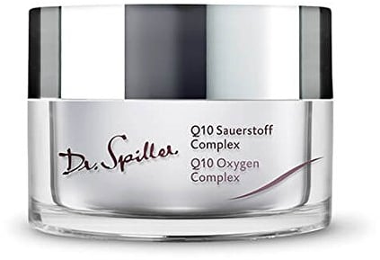 Dr. Spiller - Q10 Sauerstoff Complex - 24 Stunden Gesichtscreme - Energielieferant für müde & gestresste Haut - Falten Glättung - Hyaluronsäure - Q10 - Aloe Vera Blattsaft