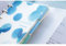 BLUGUL Transparent A5 Register, 6-Loch Registerblätter, für Notizbuch/Reisetagebuch Journal/Planer, Watercolor 10pcs